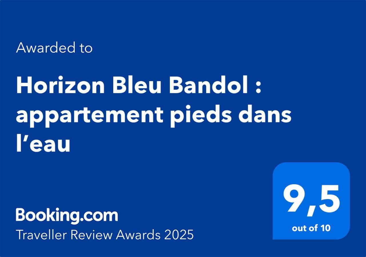 Horizon Bleu Bandol : Appartement Pieds Dans L'Eau Exterior photo