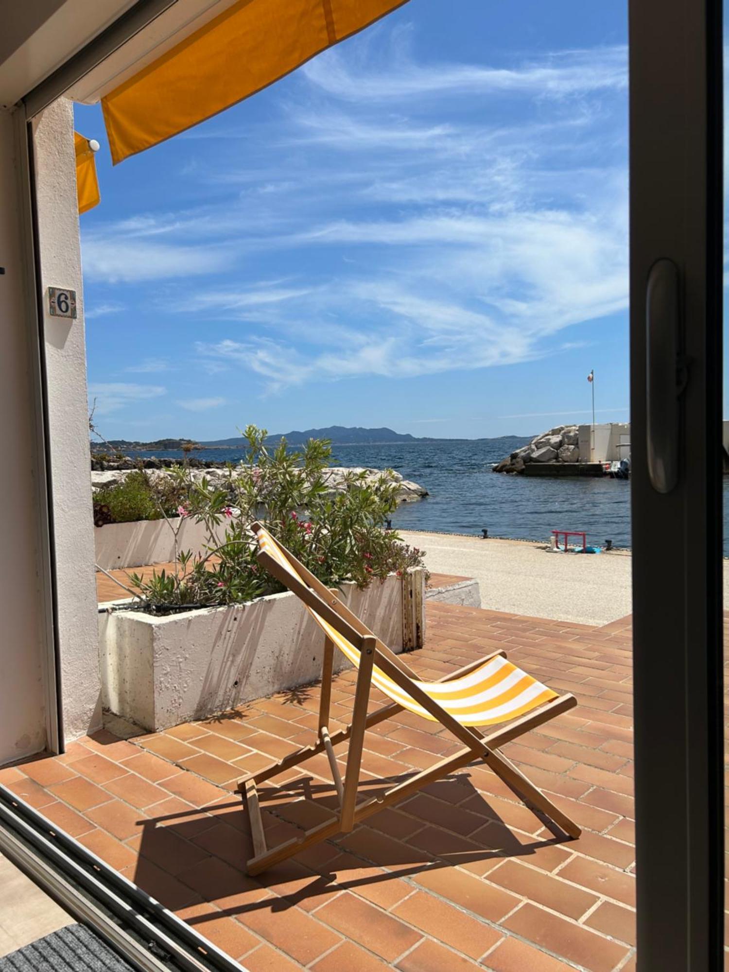 Horizon Bleu Bandol : Appartement Pieds Dans L'Eau Exterior photo
