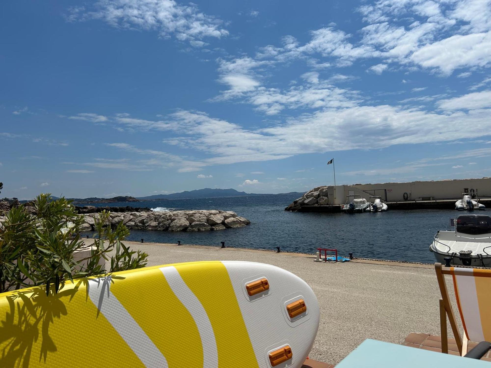 Horizon Bleu Bandol : Appartement Pieds Dans L'Eau Exterior photo